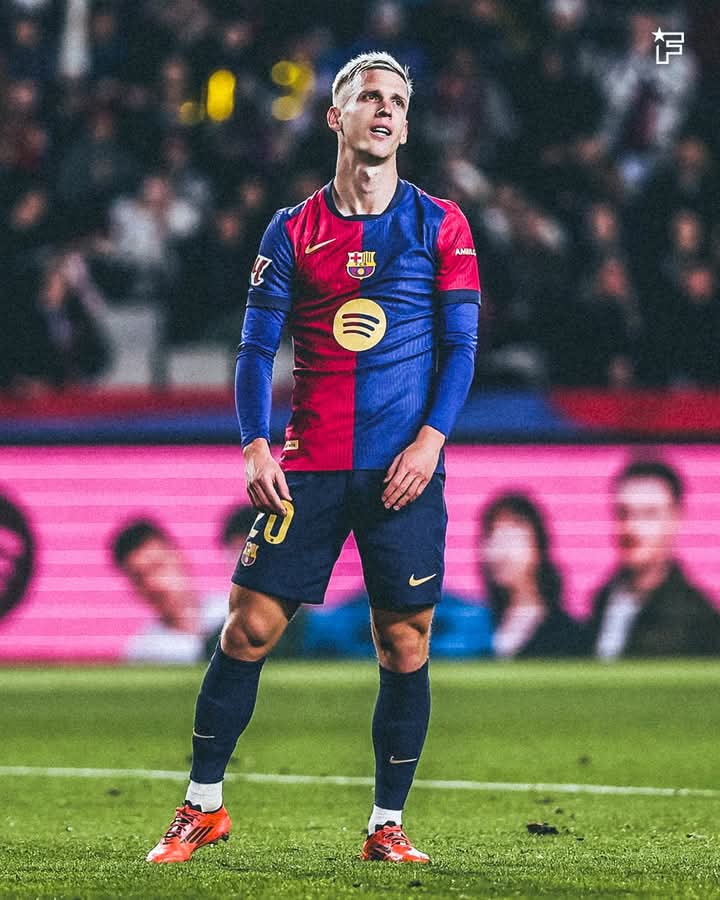 Sport/Liga: Dani Olmo est officiellement DÉSINSCRIT par la Liga sous les couleurs du FC Barcelone.