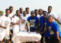 Ligue 1 Guicopres: foot Elite reçoit enfin son trophée de champion de Ligue 2 Pro Saison 2023-2024.