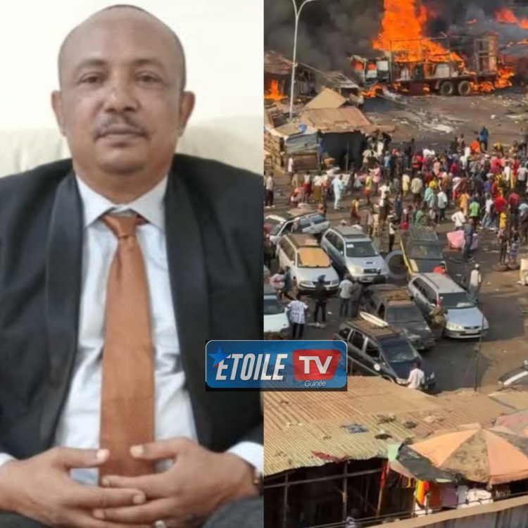 Incendie à Madina: le président de la GOA déplore l’installation anarchique des boutiques et l’inefficacité des sapeurs-pompiers