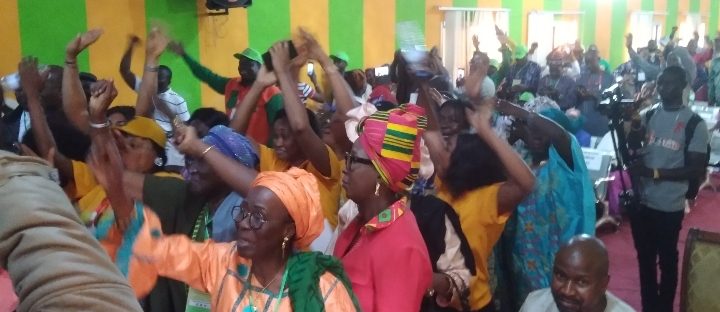 3ème congrès national du PE.D.N: Voici la liste des tout nouveaux dirigeants du parti avec à la tête Lansana Kouyaté