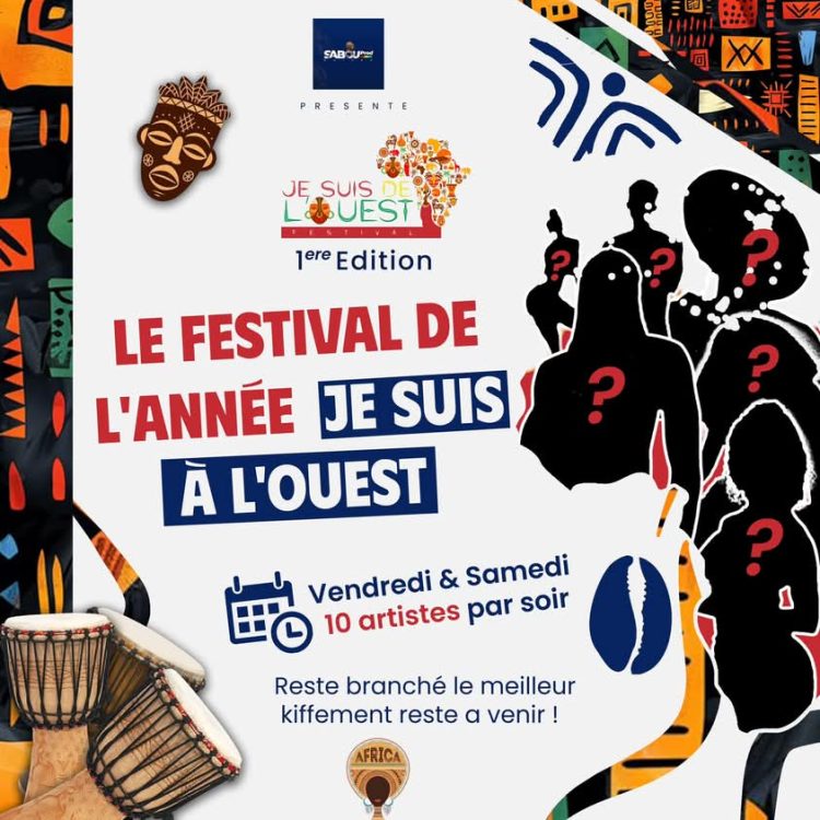 Culture : le label SABOUPROD annonce la première édition du Festival « je suis de l’Ouest » pour chaque février