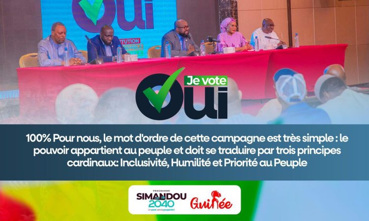 Référendum: Kankan se prépare pour le lancement inédit de la campagne régionale en faveur du « OUI » à la Constitution