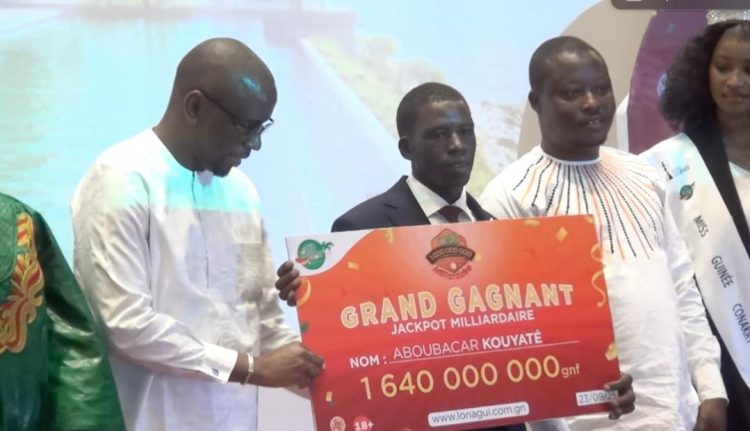 LONAGUI/Jackpot: Aboubacar Kouyaté rafle 1.640.000.000 fg…