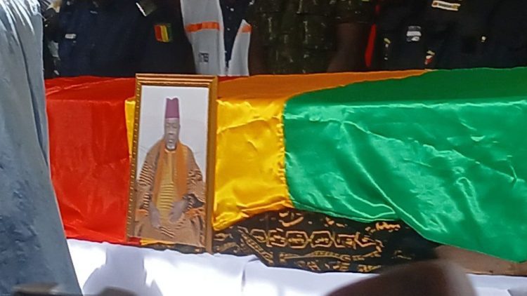 Conakry: un dernier hommage rendu au Kountiguigbé de la Basse-Guinée