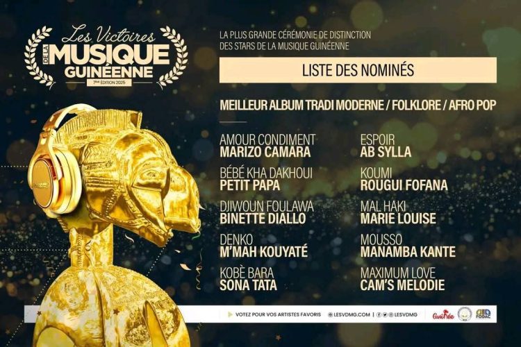 Les victoires de la musique guinéenne dévoile la liste des nominés