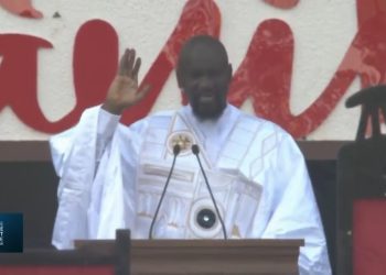 Investiture de Mamadi Doumbouya : une cérémonie historique au stade de Nongo