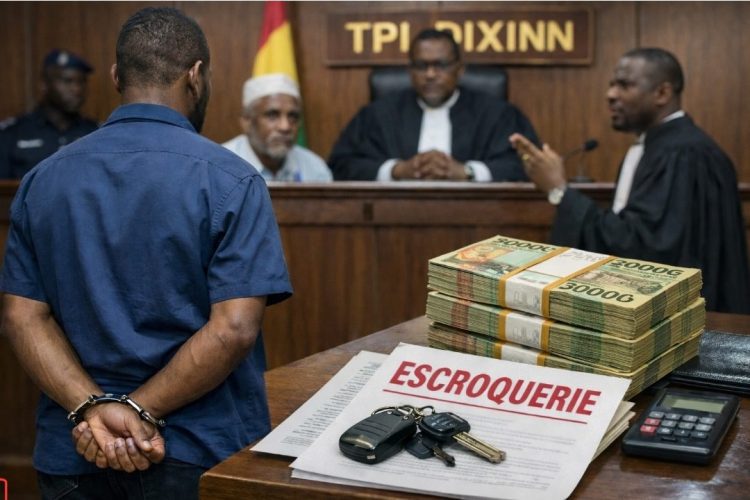 Confiance trahie : un employé reconnaît avoir escroqué son patron de 550 millions GNF