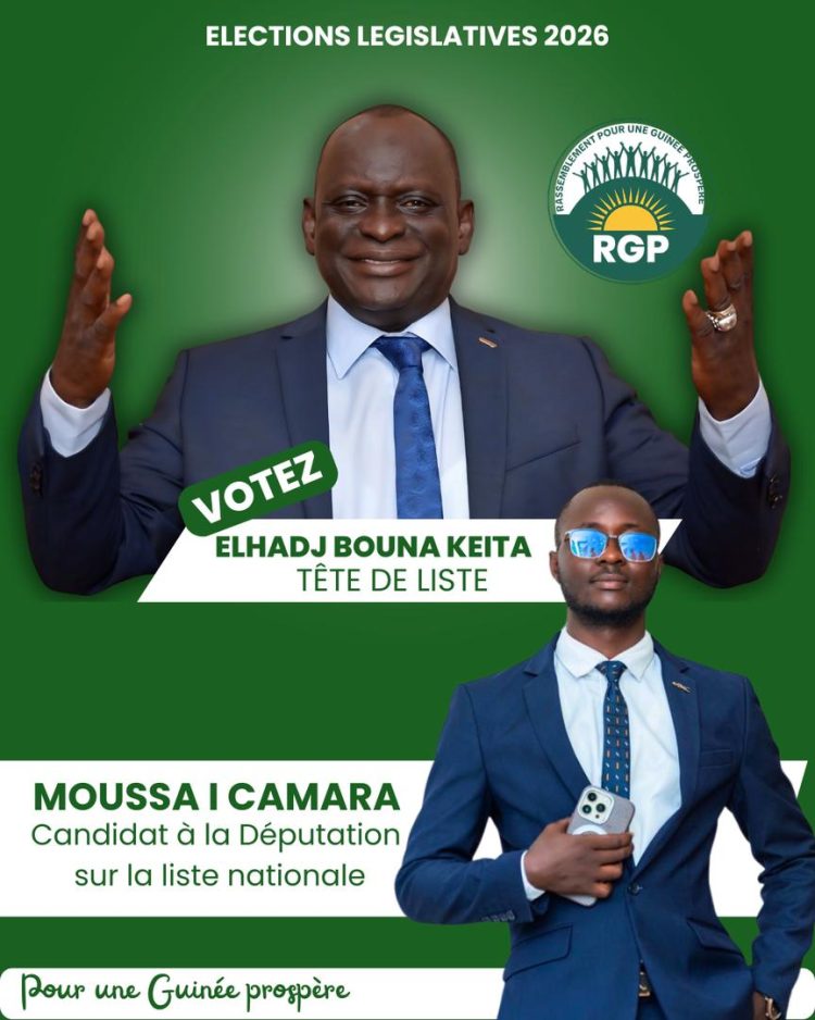 Législatives 2026 : Moussa I. Camara se lance avec un ambitieux programme pour la jeunesse, l’économie et la justice