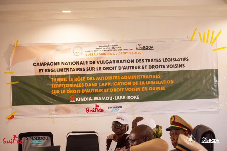 Droits d’auteur en Guinée : le BGDA sensibilise les autorités administratives à Labé